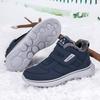 Зимние теплые кроссовки с плюшевой подкладкой, регулируемая ортопедическая обувь для диабетиков для пожилых людей, обувь для ходьбы, ортопедия, для отечной широкой полной стопы