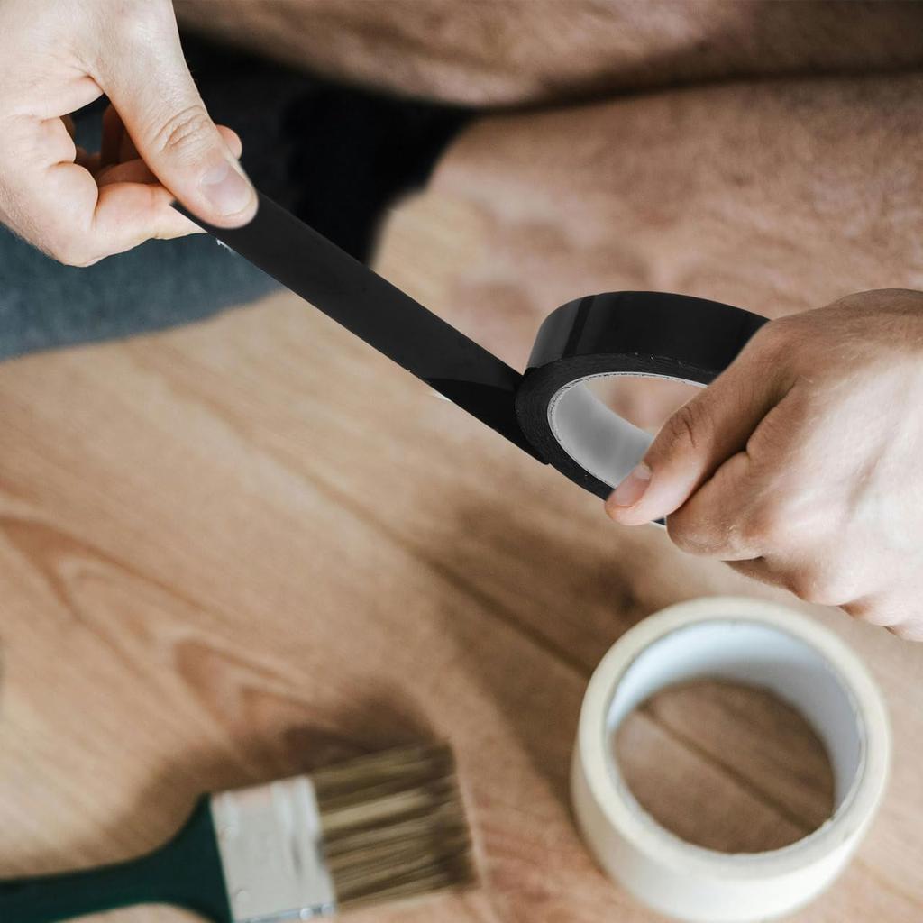 Anneome High Temperature Resistant Blackout Tape, Adhesive Tape, Adhesive Tape, One Side Tape, LED