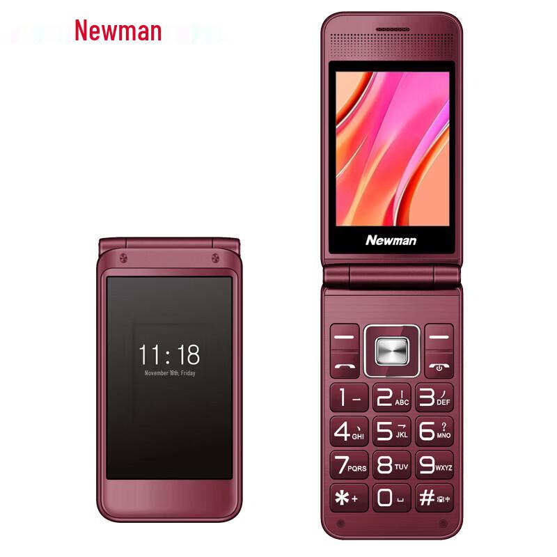 Newman F11 4G Раскладушка Кнопочный Телефон (Китайская версия)