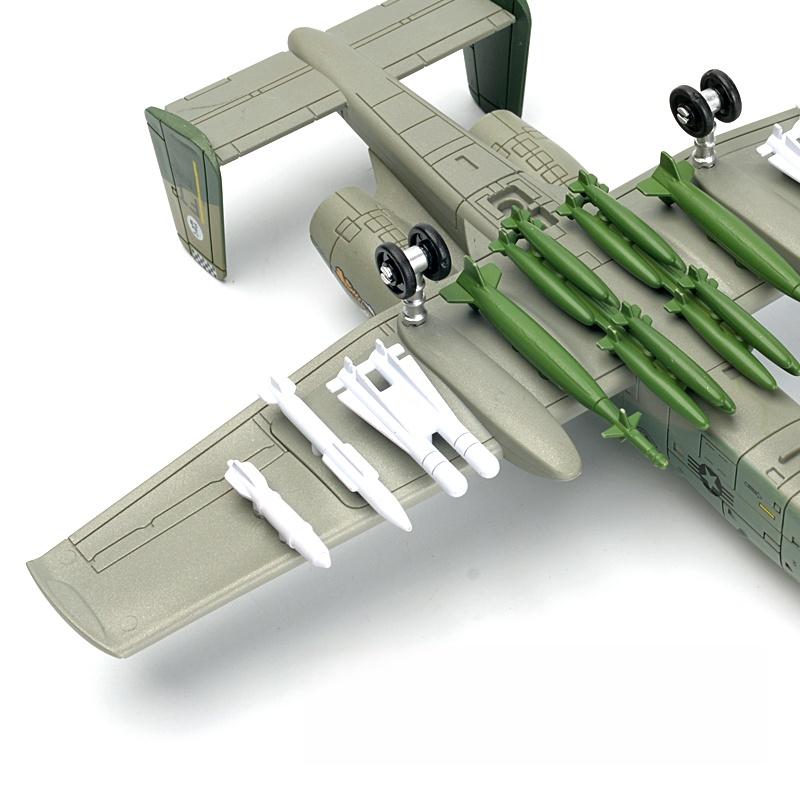 1:72 Креативных Строительных Блока Военной Серии США Новый A-10 Thunderbolt II Самолет Поддержки Атаки Модель Игрушки Для Мальчиков Рождественские Подарки