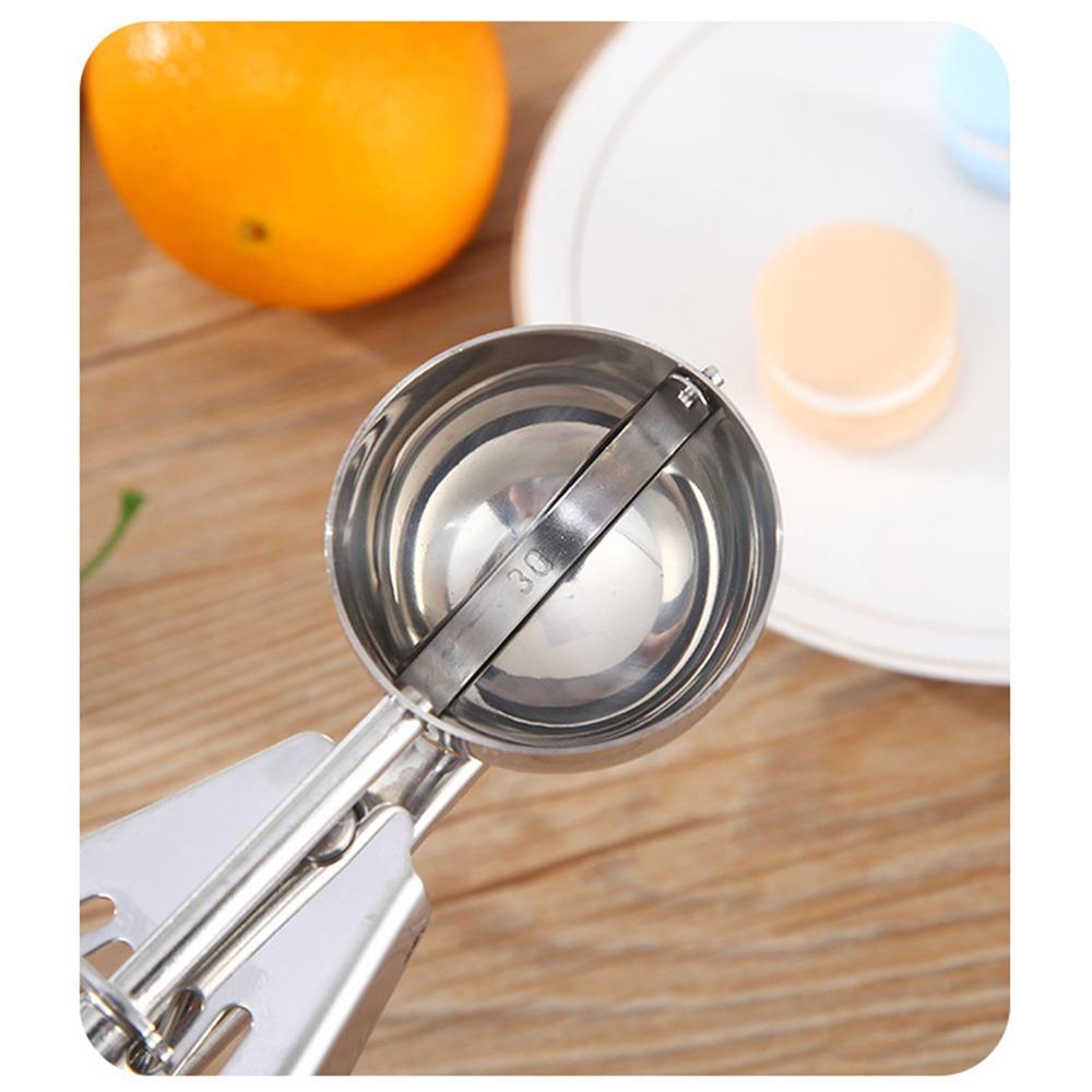 Легкий в очистке порционный совок с курковым механизмом, совок на полчашки, диспенсер для мороженого, мороженое