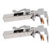 2Pcs Drawer Front Installation Clamp Adjustable Aluminum Alloy Effortless Use Drawer Panel