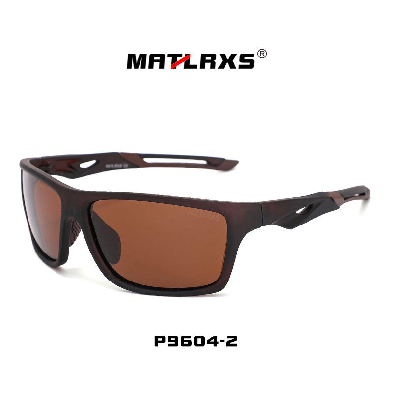 Men's new cycling glasses, integrated windproof outdoor mountaineering sports goggles, polarized fishing sunglasses9604