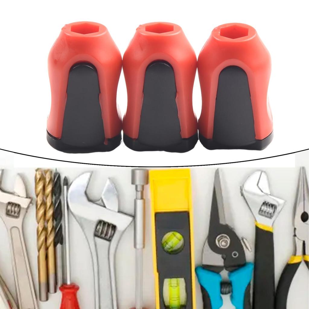 3PCS Magnetizer Drill-Bit Magnetic Ring Magnet Screwdriver Bit Holder Head Lock