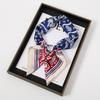 Luxury Design Horse Print Skinny Silk Square Scarf for Women Soft Satin Neckerchief Scarves Bag Ribbon Female Foulard Hairband