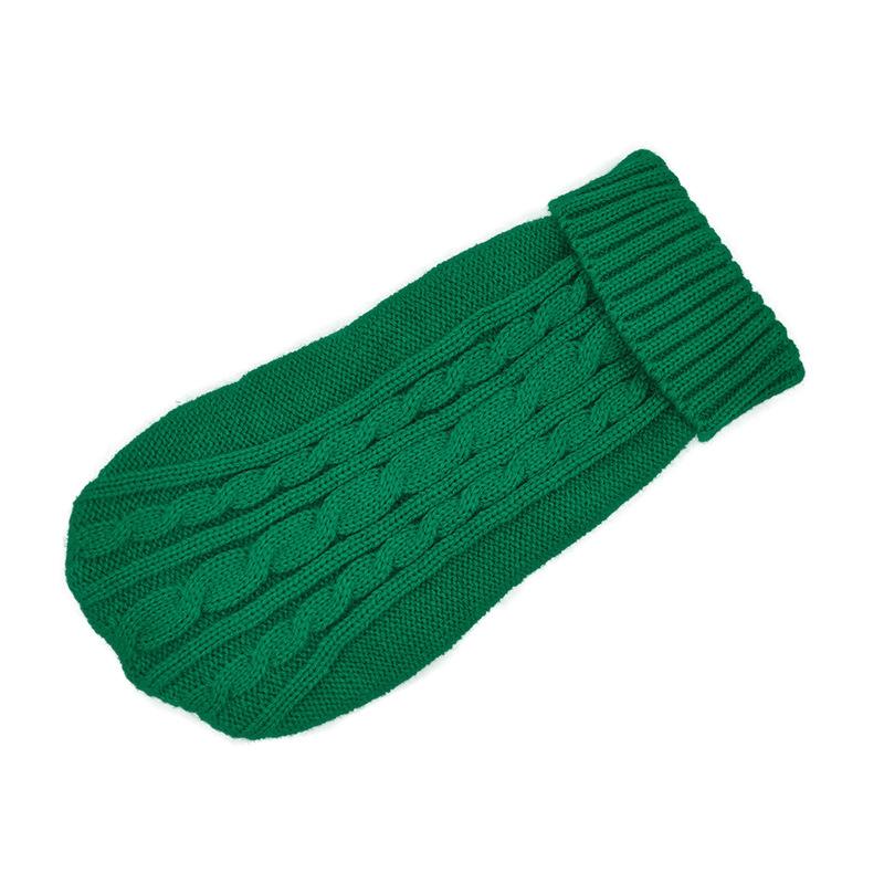 Свитер для собак, теплая одежда для собак и кошек для маленьких, средних и больших собак, шерстяное мягкое пальто, одежда для чихуахуа, бульдога, вязаная одежда для щенков