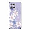 3D Тисненый Чехол Для Honor Play 9A 2024 X5b Plus X8C X6C 4G Чехол Для Телефона 9 A X 8 6 C Coque Цветы Черный Силикон Мягкая Задняя Крышка