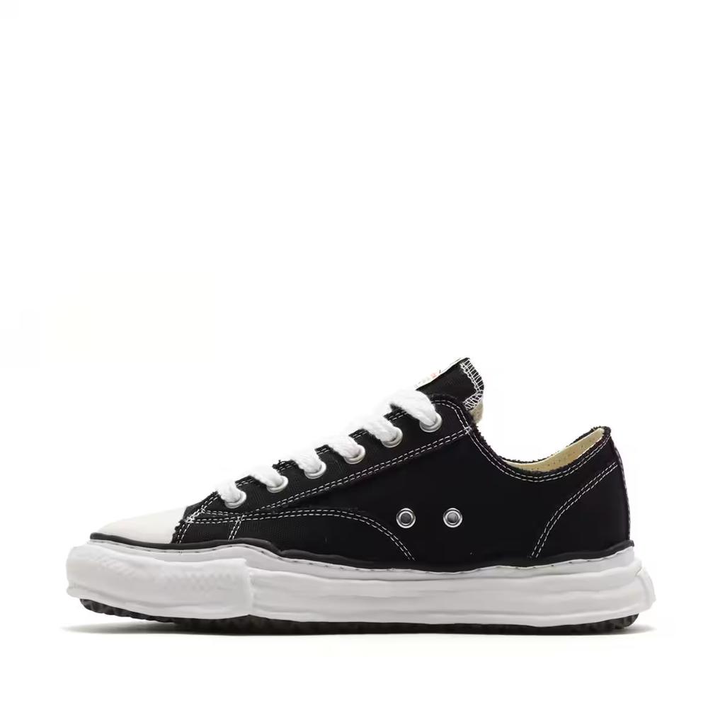 A01FW702-black Maison MIHARA YASUHIRO PETERSON Original Sole Canvas Low (Мужской)