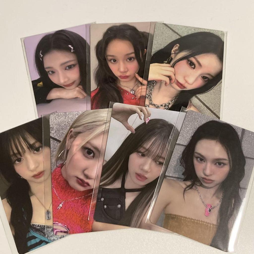 [USED] BABYMONSTER Seoul Concert 30,000 Won Purchase Bonus Trading Cards Complete Set of 7