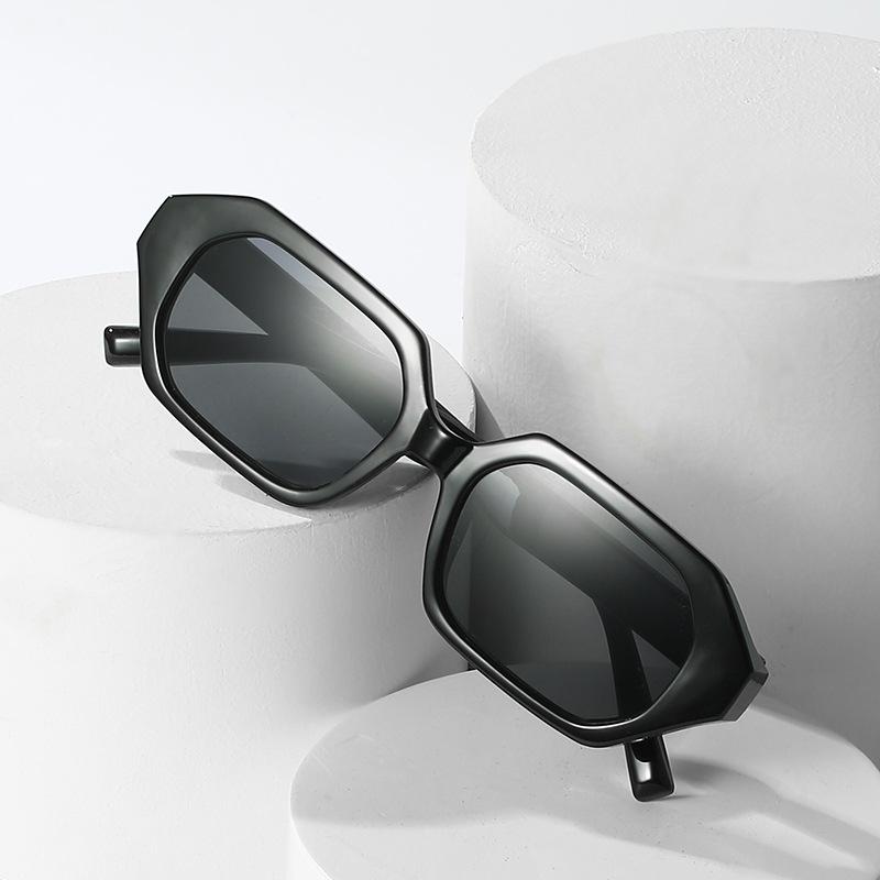 Summer New Sunglasses Uv-Proof Polygonal Glasses European And American Hip-Hop Personalized Women'S Sunglasses