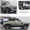 1/24 Rover Defender SUV Alloy Car Model Diecast & Toy Vehicles Metal Car Model Simulation Sound and Light Kids Gift