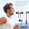 with Mic XT11 Music Headset Wireless Bluetooth Earphone Sport Earbuds Magnetic Hanging Neck