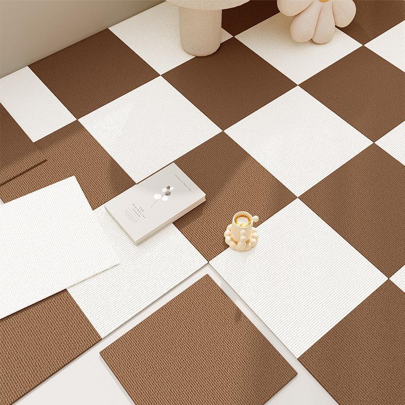 Самоклеящиеся нескользящие ковровые плитки для гостиной, спальни, офиса или кабинета
