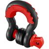 VEVOR 2 Pack 19 mm D Ring Shackle with 22.2 mm Screw Pin 28.5 Ton Break Strength