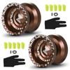 2 Pack Professional Yo Yo Balls Aluminum Alloy Responsive YoYo with Unresponsive Bearing for
