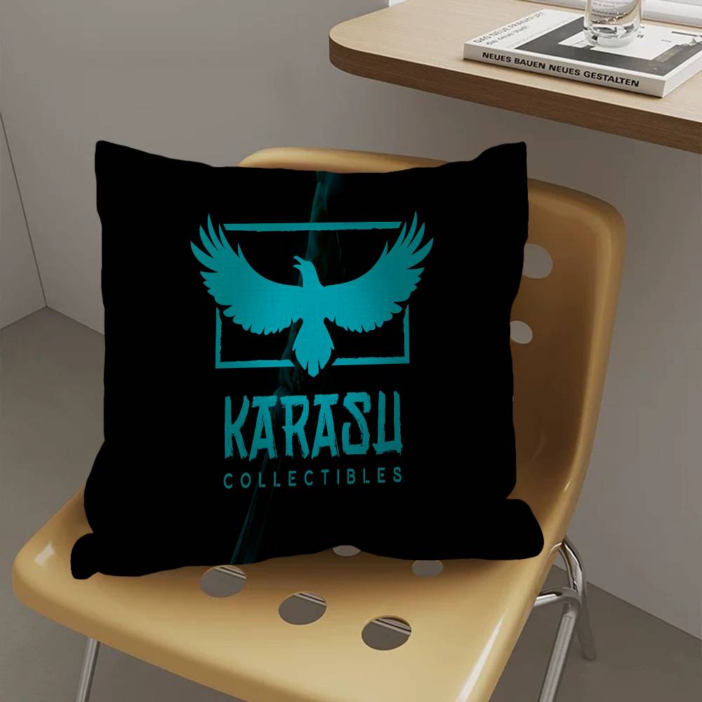 Мультяшная наволочка K-Karasuno, декоративная подушка, чехол для диванной подушки, домашний декор, наволочки