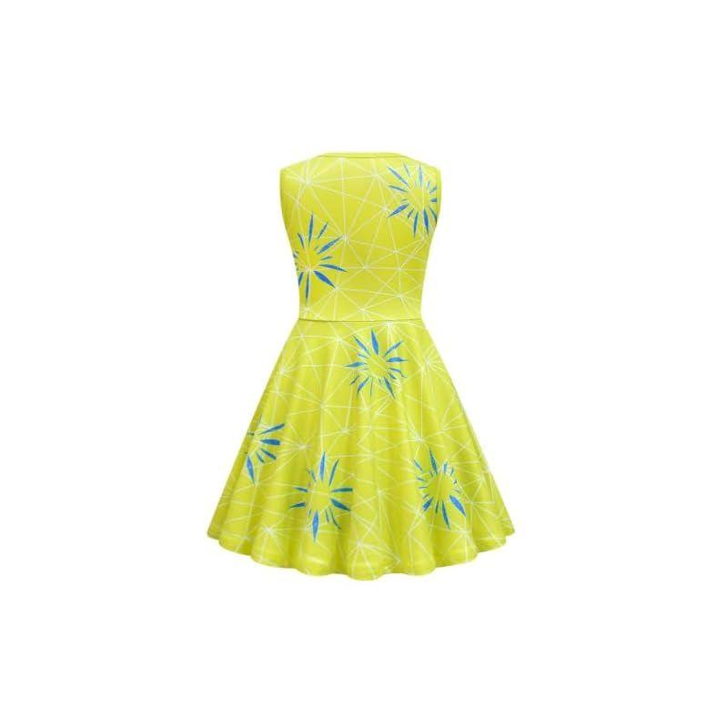 Б/у Платье Yorokobi [Dressy Daisy] для девочки-малышки с синим париком, Детская одежда, Косплей, Костюм, Размер 9-10 лет