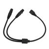 Dual XLR Female To RJ45 Female Cable XLR To RJ45 Cable Y Splitter DMX Cable for DMX CON Controller