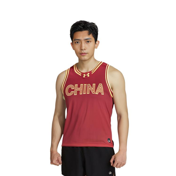 Under Armour Мужская майка Campus Red 1383397-625