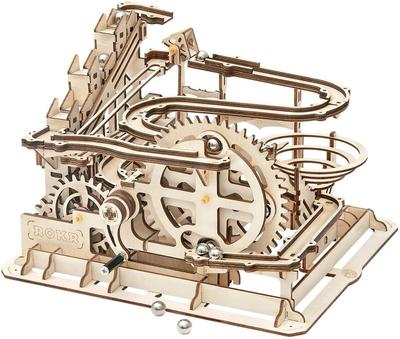 Robotime Coaster 3D Puzzle Gear Laser Wooden Craft Present Toy Toy Educational Toys Boys Girls Adults New Year Gift Birthday Christmas Gift