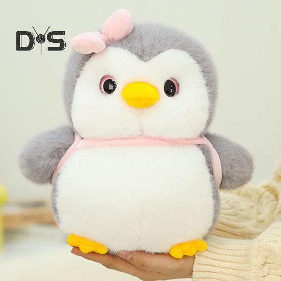 Плюшевая кукла пингвин для девочек и мальчиков, мягкая игрушка, очаровательный плюшевый пингвин, декоративные рождественские подарки