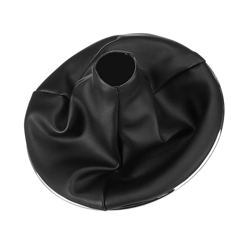 Car Pu Leather Gear Gaiter Gaitor Shift Collar Boot Dust Cover For Fiat 500 500c Panda 2003 - 2006 2007 2008 2009 2010 2011 2012