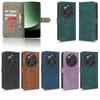 Кожаный чехол-бумажник для Xiaomi 13 Ultra с карманом для карт, магнитной защитой от падений и подставкой