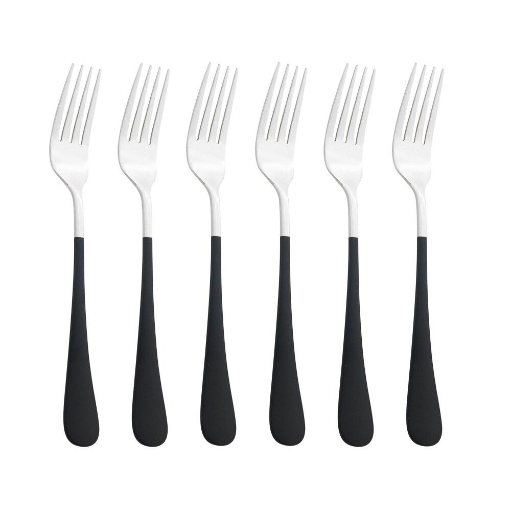 6 шт., набор столовых приборов, набор столовых приборов из нержавеющей стали, Золотая обеденная вилка, набор столовых приборов, набор столовых приборов в западном стиле, кухонная вечеринка, дом