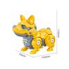 Parent-Child Mechanical Dog Assembled Disassembly Toy: Hands-on Educational Brain-Building Set for Kids