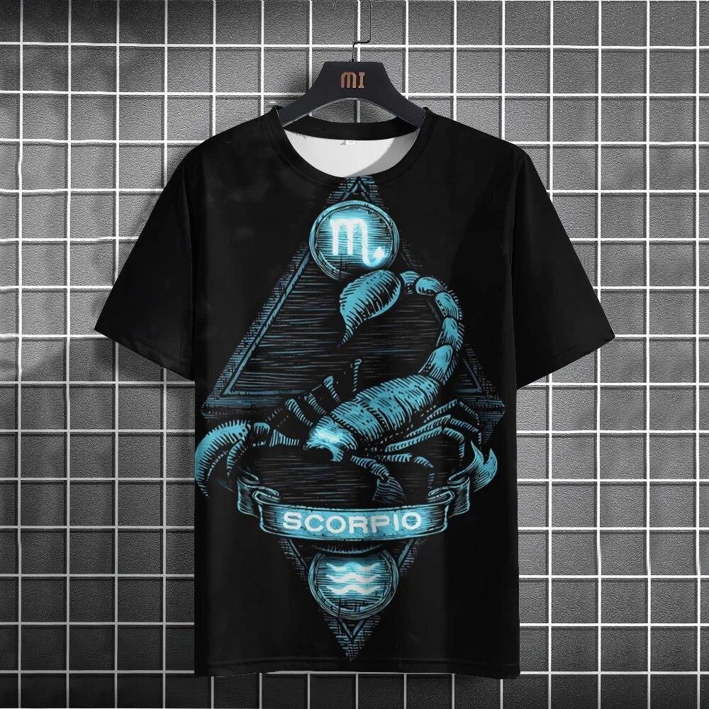 Мужская футболка, летняя одежда с животными, мужская футболка большого размера с воротником на воротнике, новые мужские топы с короткими рукавами и 3d принтом, персонализированные наряды