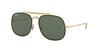 Солнцезащитные очки 0RB3583N BLAZE THE GENERAL 905071 ТЕМНО-ЗЕЛЕНЫЙ 58 Ray-Ban