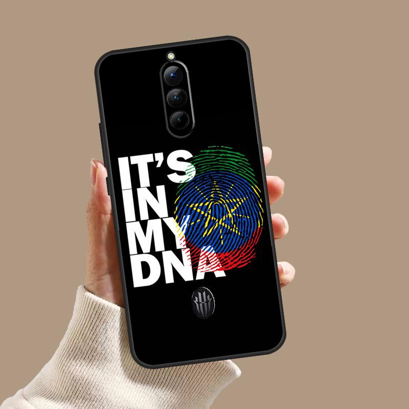 Чехол с флагом Эфиопии для ZTE Nubia Red Magic 10 10S 9S 8S 8 9 11 Pro Plus 6 7 6S 7S Pro 5G 6R 10 Air