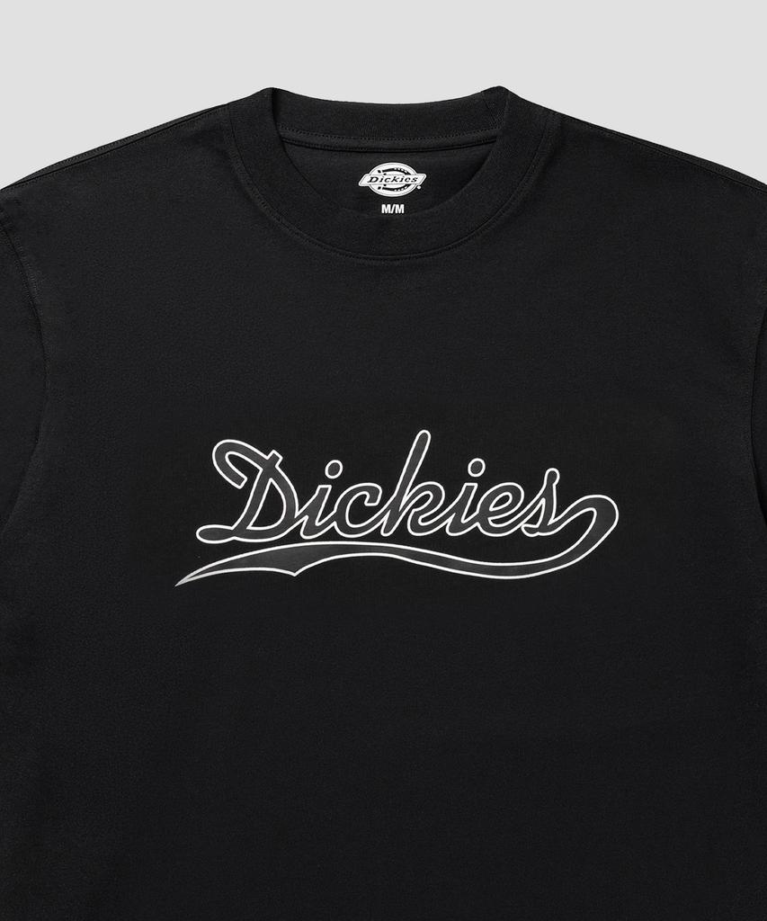DICKIES Wave Logo T-Shirt Black