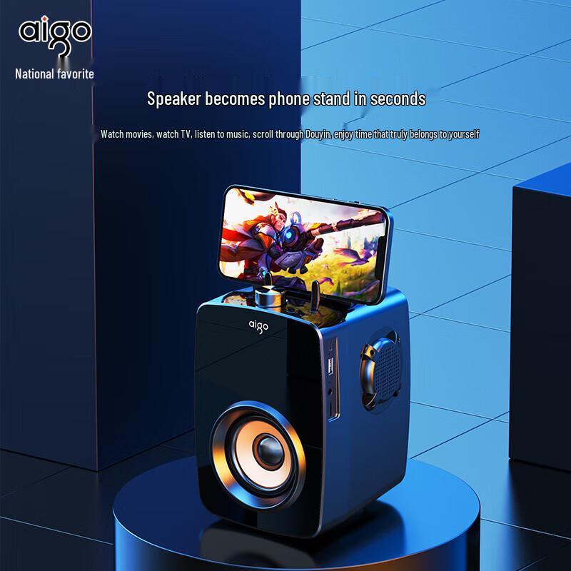 Aigo T115 Deluxe Портативная Bluetooth KTV Колонка