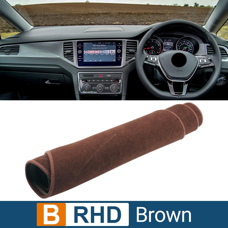 Чехол на приборную панель автомобиля, солнцезащитный козырек, анти-УФ-ковры, нескользящий коврик для Volkswagen VW Golf Sportsvan 2014 2015 2016 2017