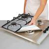 4 Pcs Square Foil Gas Hob Protector Liner Easy Clean Reusable Protection Pad Gas Stove Stovetop Protector Kitchen Accessories