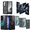 Custom Semi Transparent Magnetic Drop Proof Bumper Mobile Phone Case for Samsung Galaxy Z Fold7 5G 6 8 Wide Stylish Look