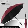 Double Canopy Windproof Golf Umbrella - Extra Large Automatic Waterproof Sleeve Umbrella for Two