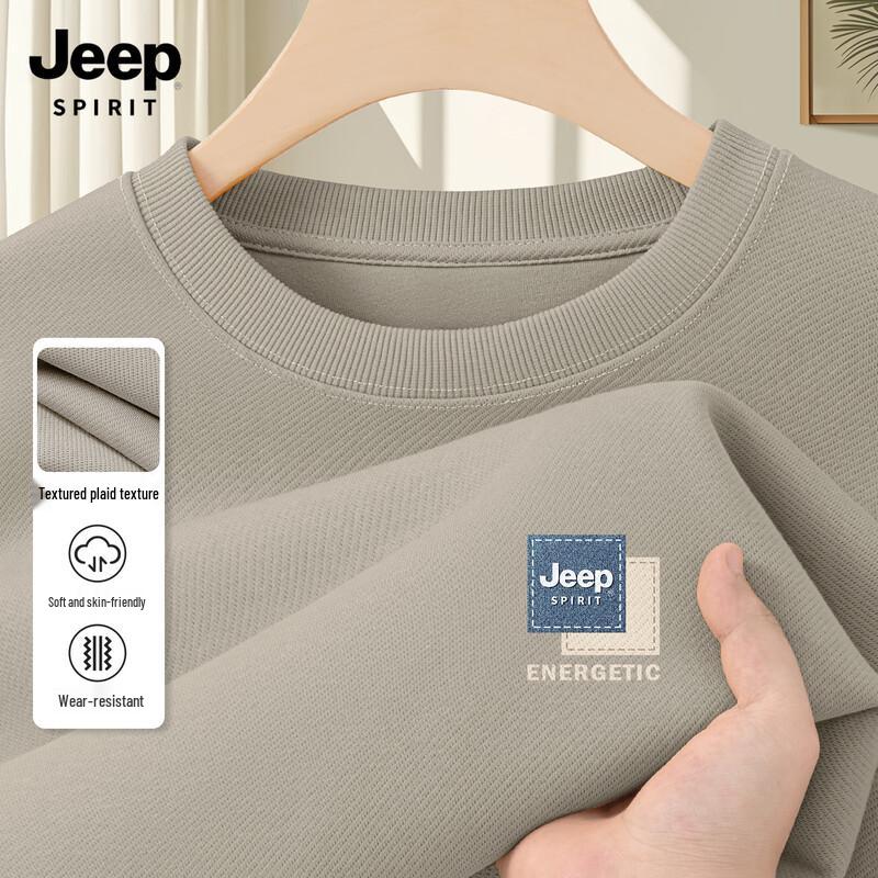 JEEP SPIRIT Мужская повседневная толстовка-пуловер 2025