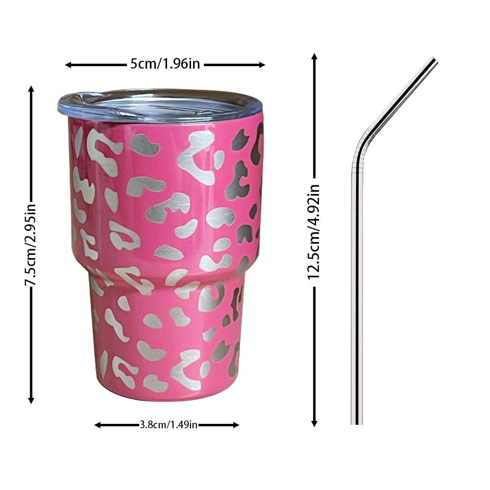 1 шт. 2 унции мини портативный из нержавеющей стали кофейный сок горячий и холодный питьевая чашка подходит для бара путешествия и кемпинга
