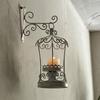 European Style Hanging Candlesticks Rustic Iron Candle Holder Photo Props
