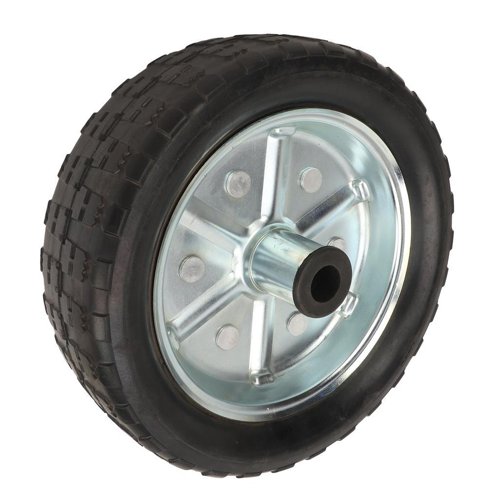 10-дюймовое прицепное колесо, универсальное, 2000 фунтов, вращающаяся опора, прочное, долговечное, запасное колесо для газонокосилок, коммунальное