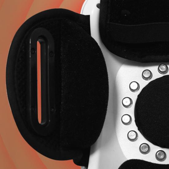 Подогреваемый массажер для коленей Регулируемый согревающий наколенник со светодиодным сенсорным экраном и вибрацией Перезаряжаемая греющая подушка для коленей для ухода за суставами