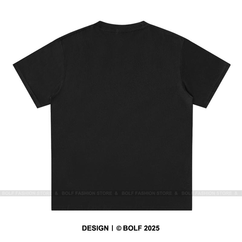 Letter Simple Printed 100% Cotton Women's Oversized T-Shirt Loose Fit Graphic Tees Tops for Daily Wear