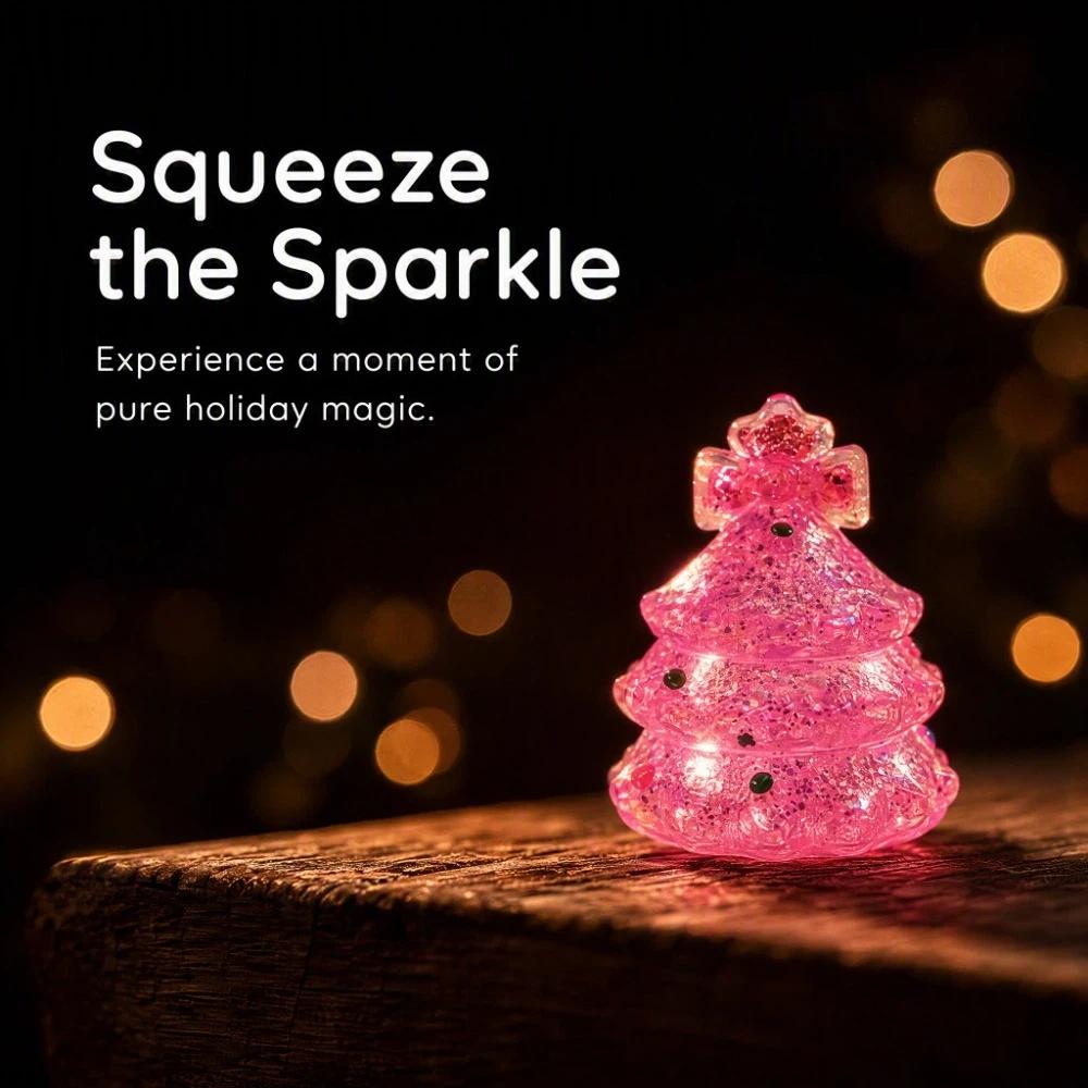 Super Soft Christmas Squeezed Cube Realistic Non Rebound Fidget Toy Office Stress Relief
