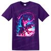 Футболка Greninja Водяной Ниндзя Неоновый Розовый Синий Брызги Аниме Графическая Футболка Подарок Арт