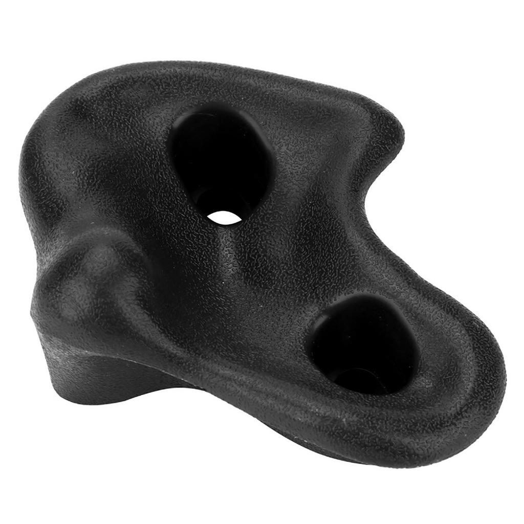 10 шт. пластиковых текстурированных камней для скалолазания, камней для стен, детских наборов, болтов, черного цвета