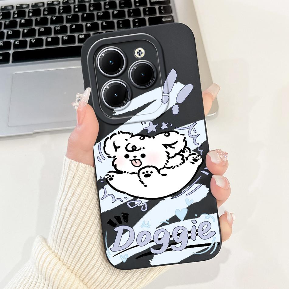 Чехол для Infinix Hot 40 Pro Hot 40 40i 40Pro Hot40 Hot40i Милый Мультяшный Панда Кролик Мягкий Силиконовый Ударопрочный Чехол для Телефона