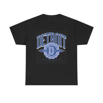Men's and Women's T-shirts Detroit Graphic