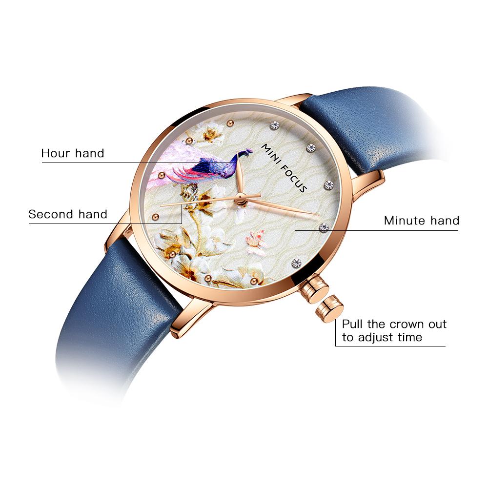 Лучшие роскошные брендовые модные женские часы с коробкой, мини-фокус, водонепроницаемые женские кварцевые часы с кожаным ремешком